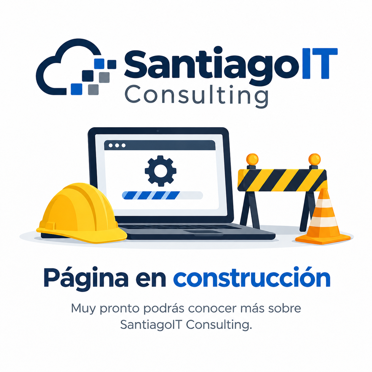 SantiagoIT Consulting — Página en construcción